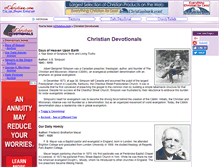 Tablet Screenshot of devotionals.ochristian.com