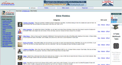 Desktop Screenshot of bible-riddles.ochristian.com