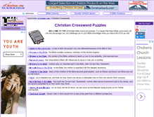 Tablet Screenshot of crosswords.ochristian.com